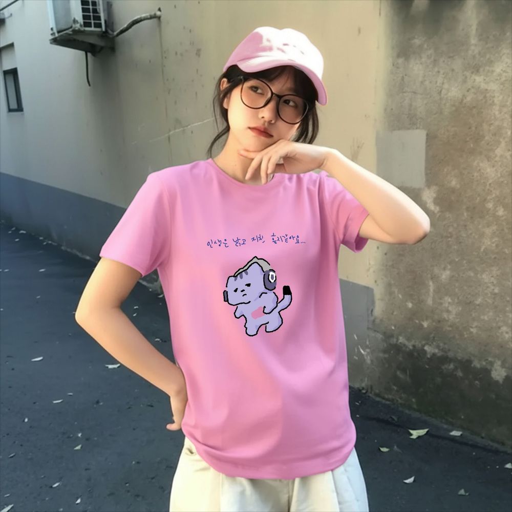 Футболка с милым текстовым при – обзор и цена Korean Lifestyle & Kids Boutique Photos