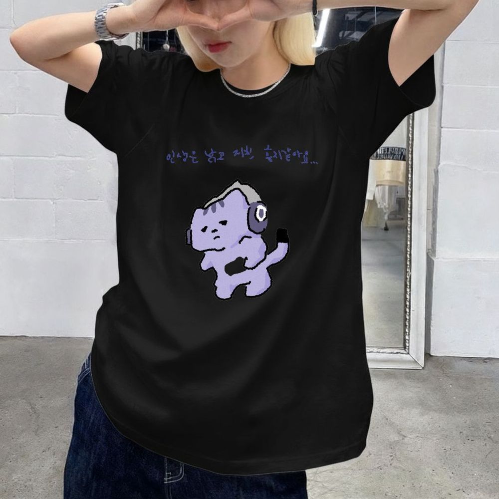 Футболка с милым текстовым при – обзор и цена Korean Lifestyle & Kids Boutique Photos